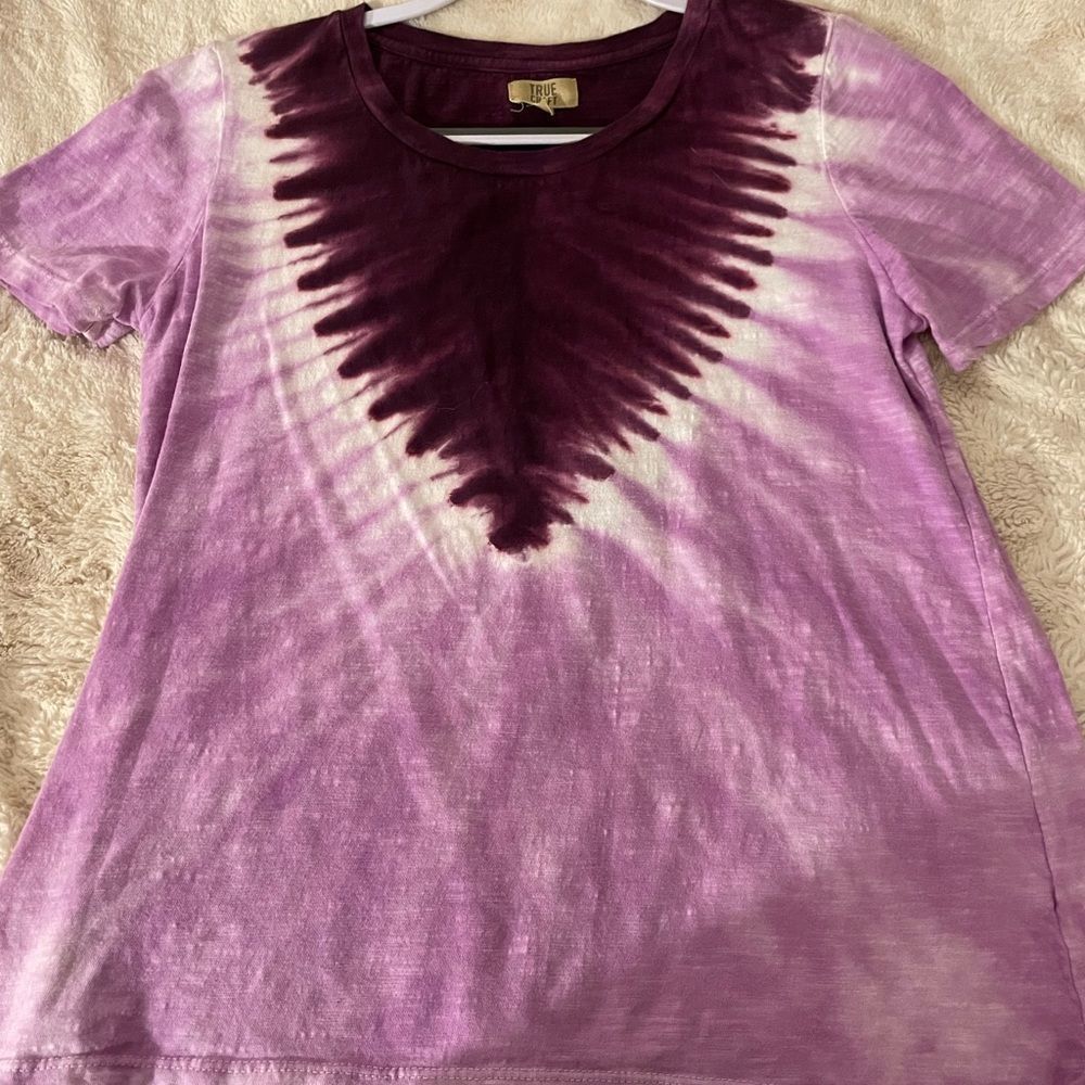 TRUE CRAFT tie-dye shirt size M